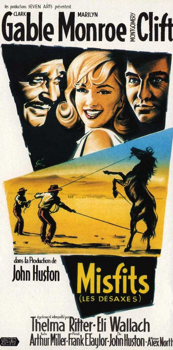 Amazon.com: The Misfits Poster Movie (14 x 36 Inches - 36cm x 92cm